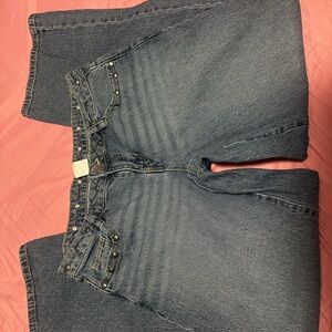 Dark Blue Denim Jeans with Stud Detail No Boundaries size 4       PR#23